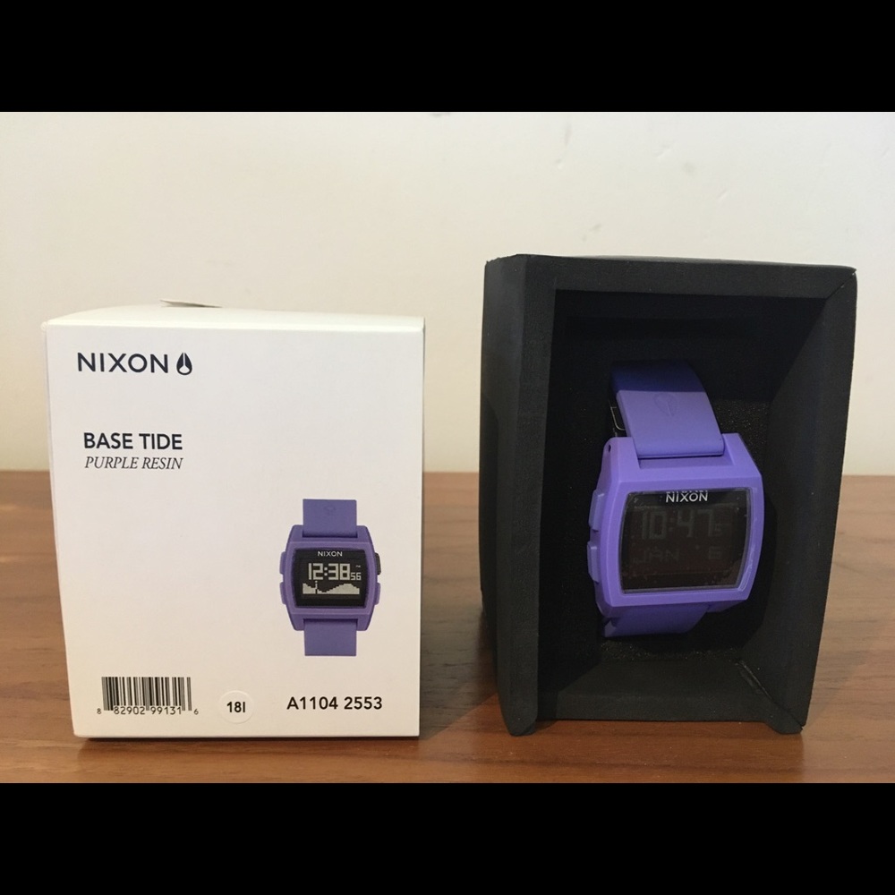 Purple Nixon Watch